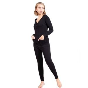 Smash + Tess Wednesday Romper in Midnight Black- Medium